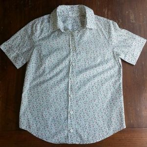 J. Crew Rosebud Floral Schoolgirl Shirt Spring '07