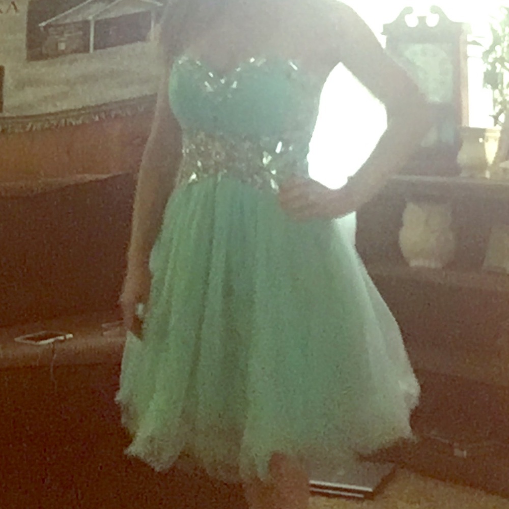 Prom dress blue - Picture 2 of 2
