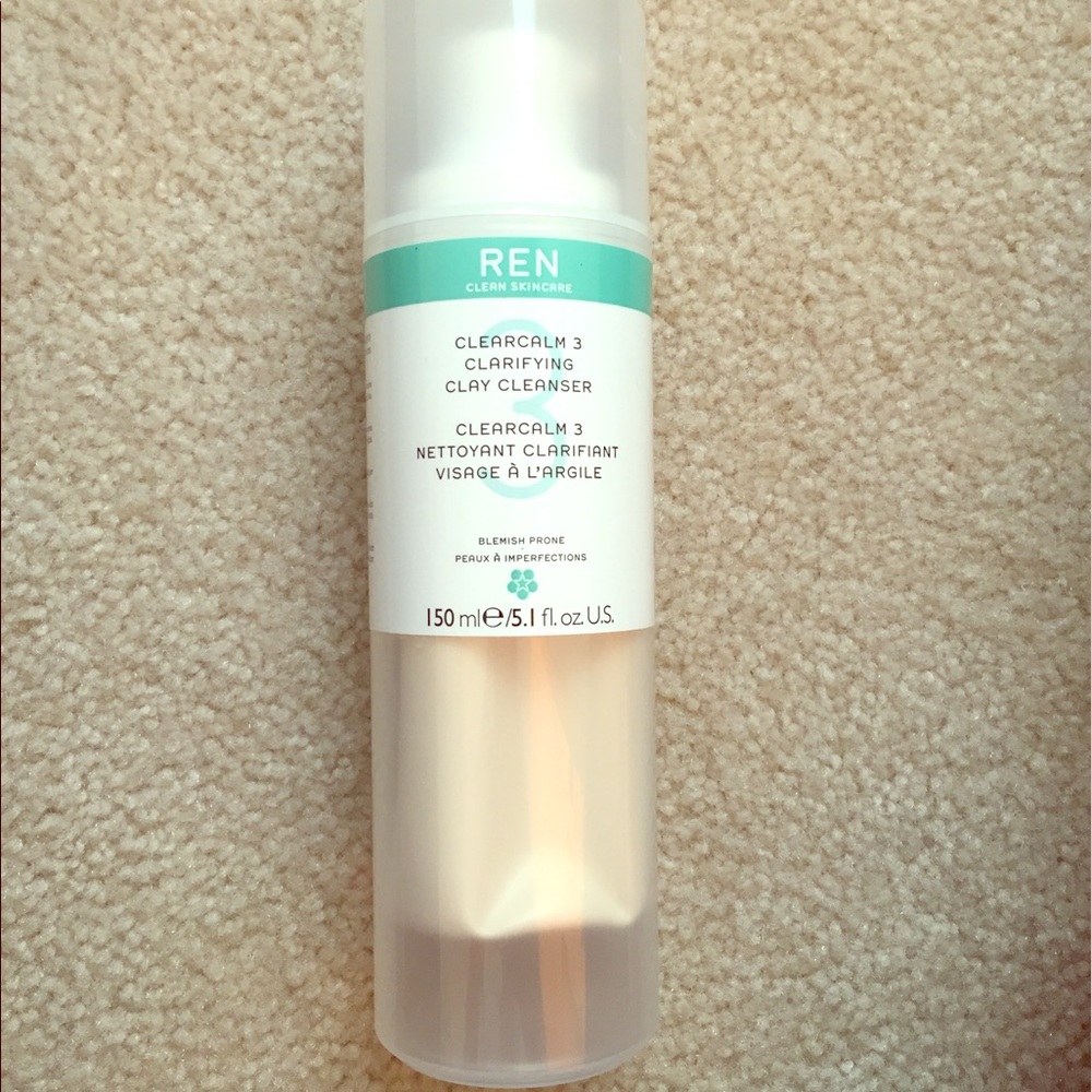 REN Clarifying Clay Cleanser - New and unused