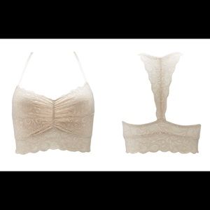 3x Ivory Lace Bralette - Charlotte Russe