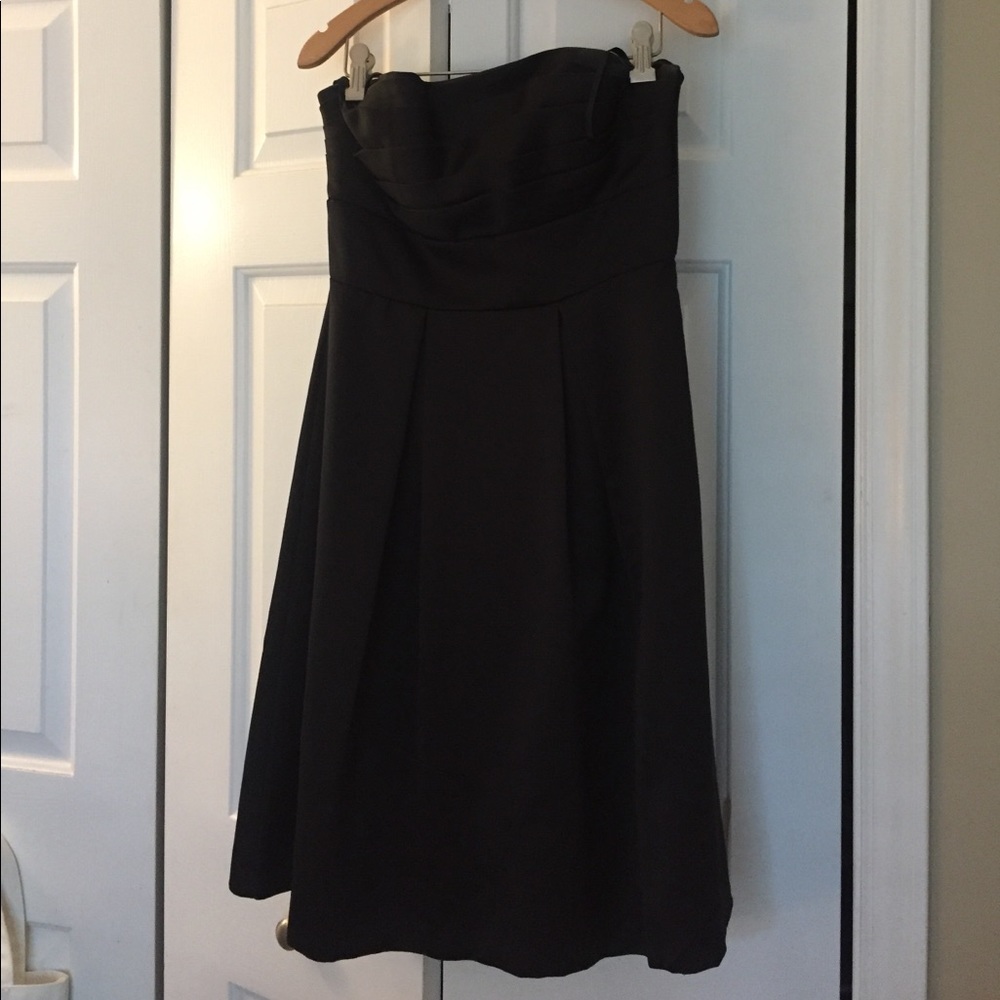 SALE Black Satin short dress