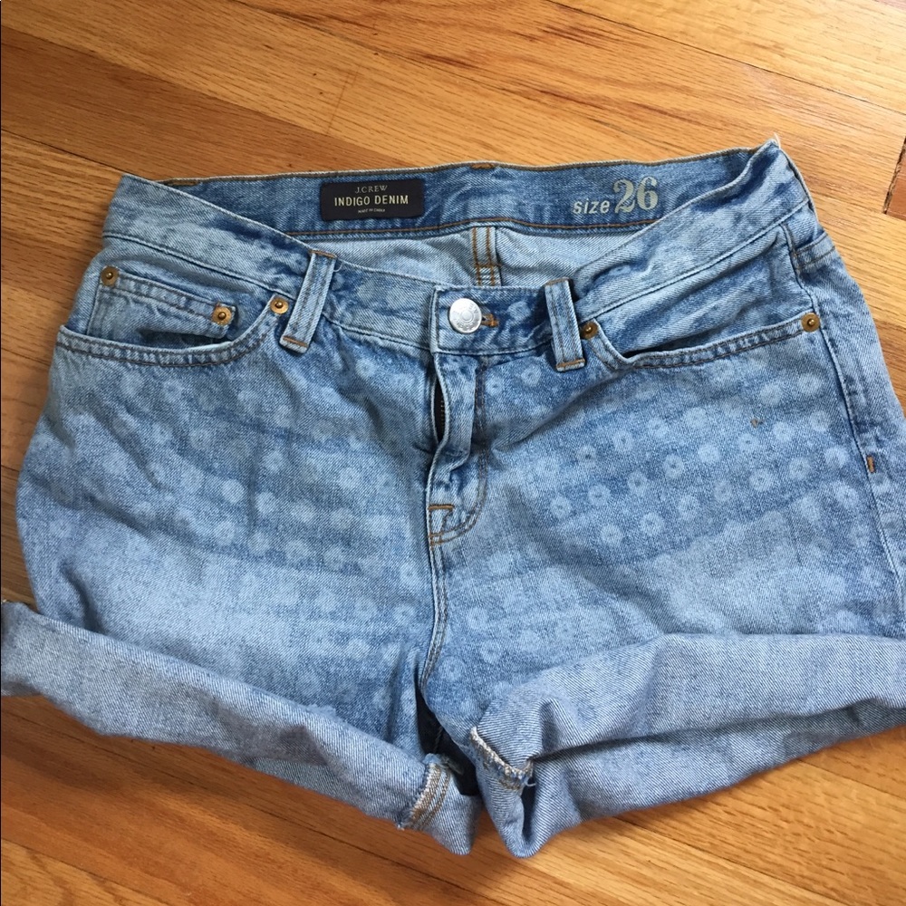 J Crew jean shorts