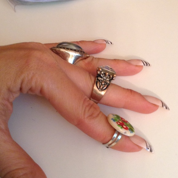 Fashion rings lot - Picture 2 of 4