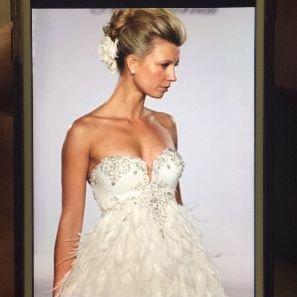 Pnina Tornai couture wedding gown