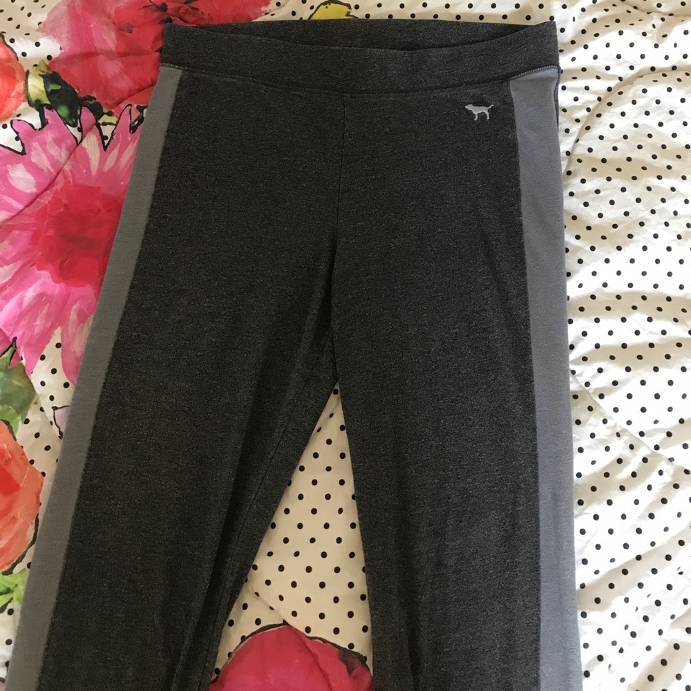 Grey PINK leggings