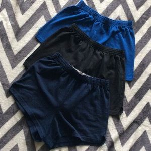 Bundle of 3 SOFFE shorts