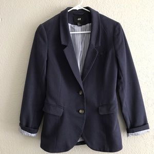 H&M jersey blazer