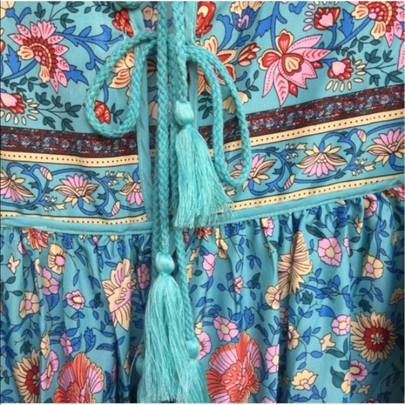 FolkTown Blossom Gypsy Dress - Picture 4 of 6