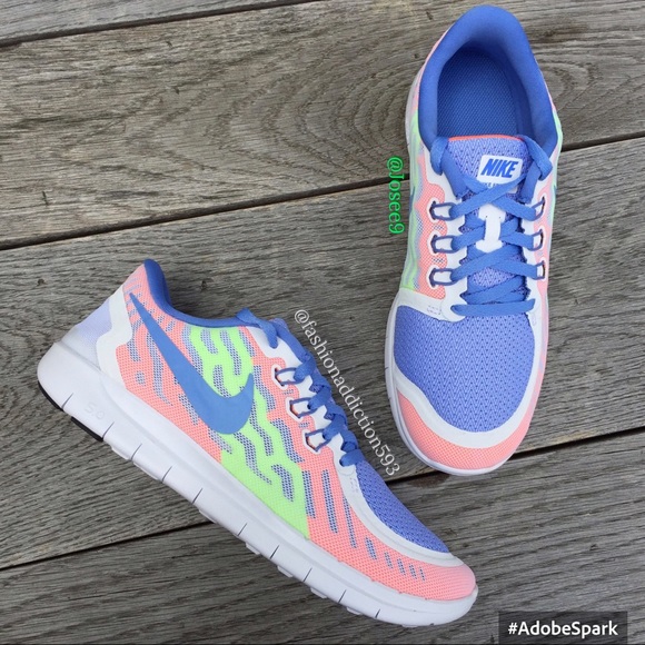 Nike free 5.0 women's white sneakers - Picture 2 of 4
