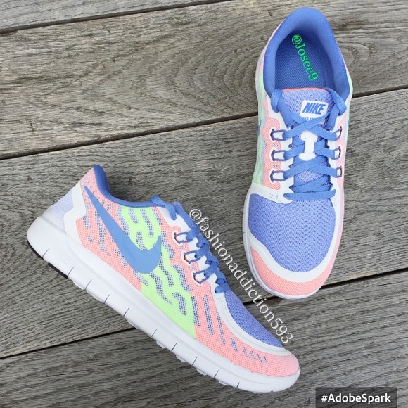 Nike free 5.0 women's white sneakers - Picture 4 of 4