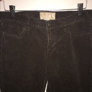 Brown J.Crew Corduroy Pants