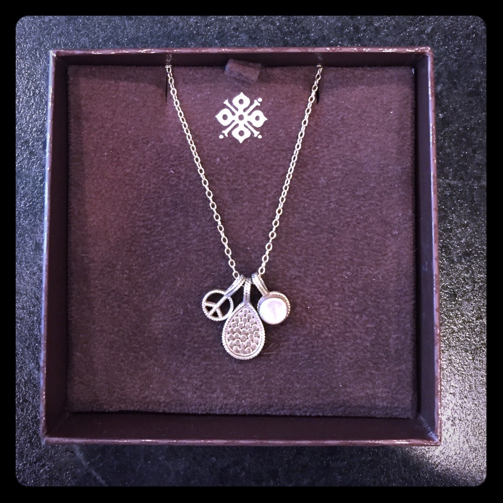 Anna Beck 'Gili' Cluster Pendant Necklace