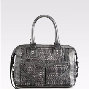 Rebecca Minkoff MAB Bombe Tweed Satchel