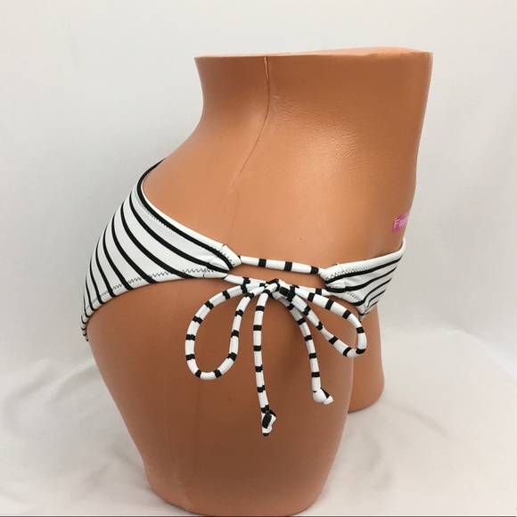 🆕😍 Victoria's Secret bow bikini striped swim - Picture 2 of 7