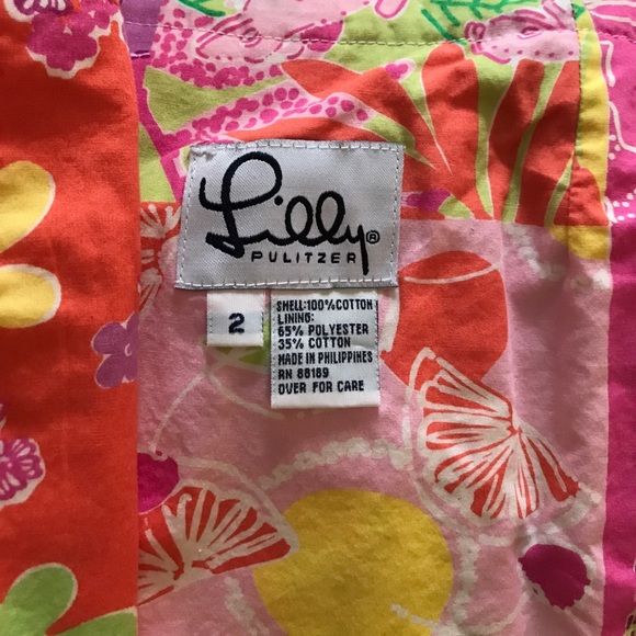 Reversible Lily Pulitzer Skirt - Picture 3 of 3