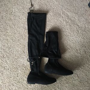 Thigh- High Suede Boots