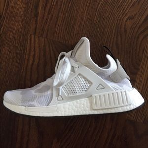 Adidas NMD XR1 White camo shoes