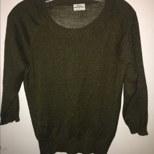 Cute Madewell Green Sweater!