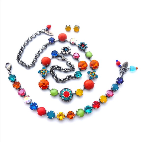 Toucan Tango Swarovski Crystal Colorful Bracelet - Picture 6 of 6