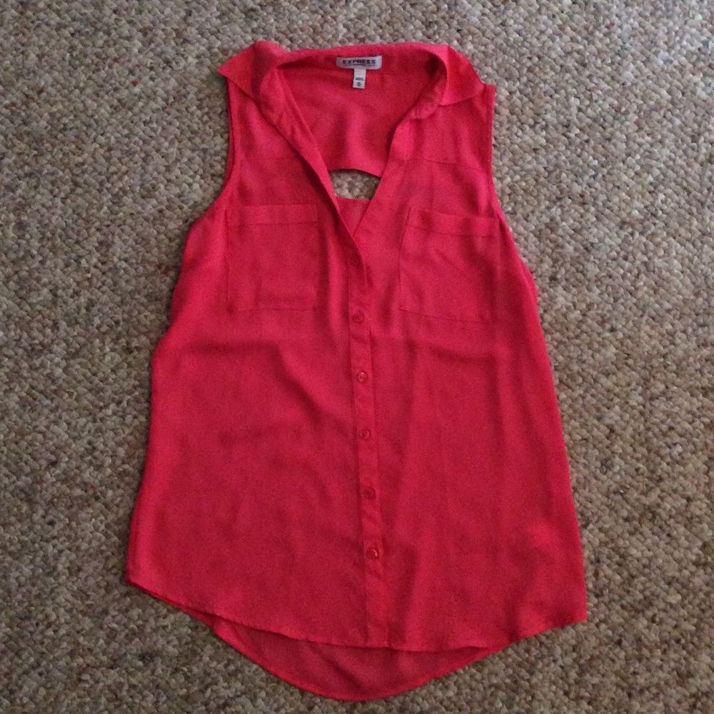 Pink Express Tank Top