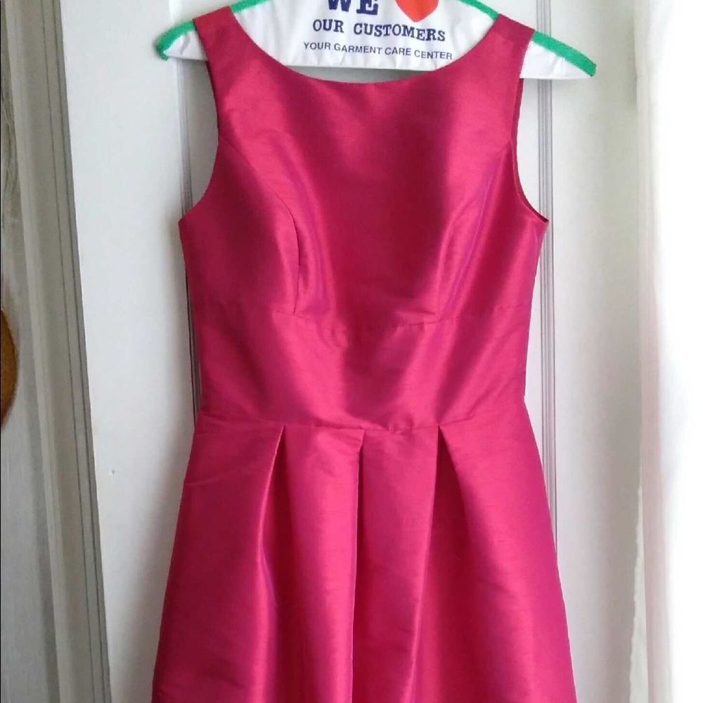 Once worn Alfred Sung Dupioni Fit & Flare Dress