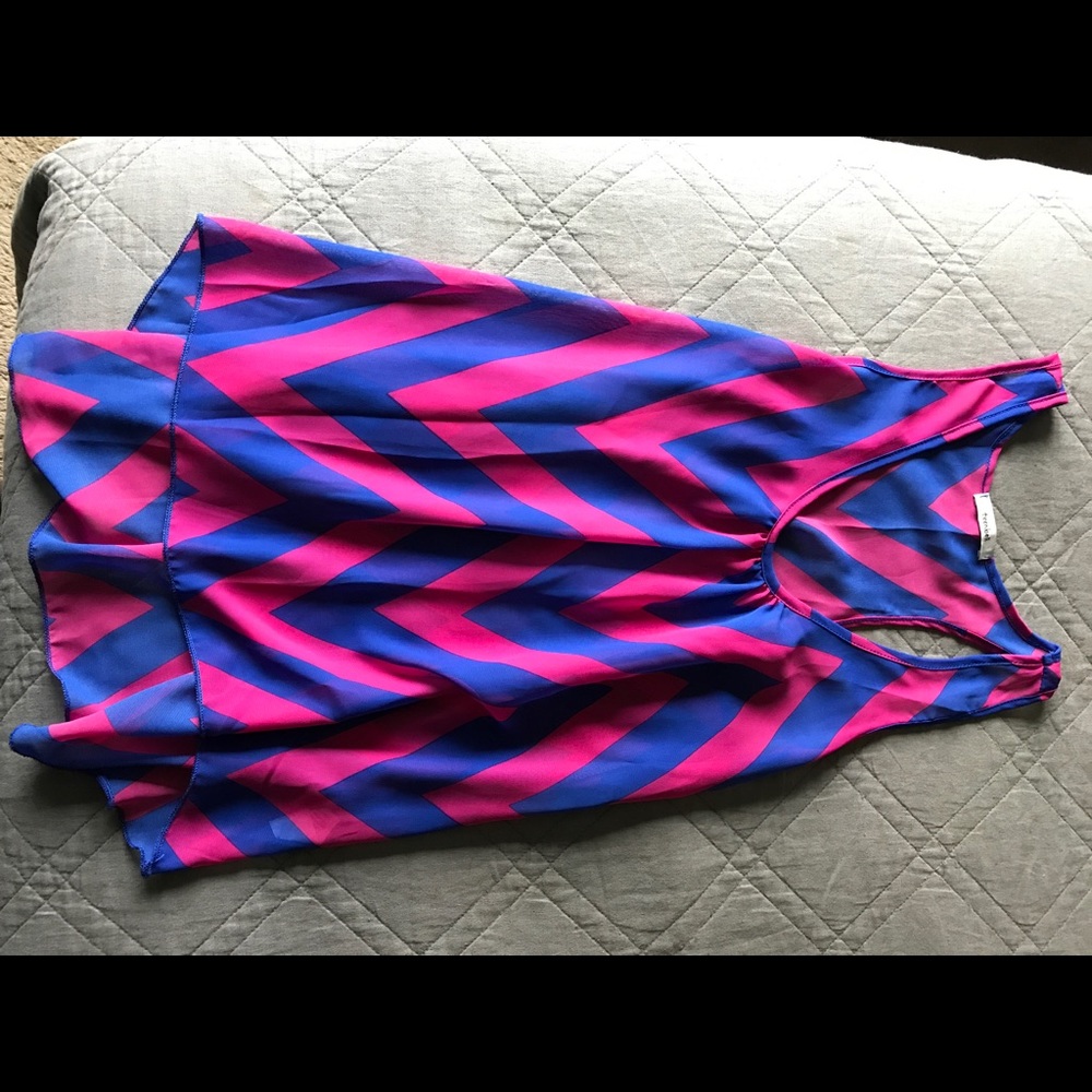 Sheer tank top