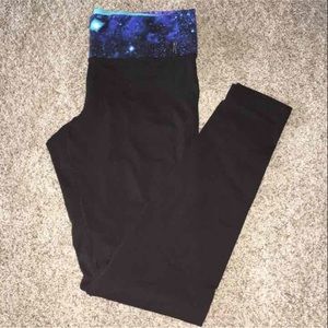 VS PINK Ultimate leggings galaxy band size S