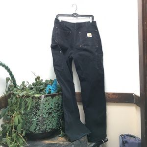 Heavy duty Carhartt pants with some wear