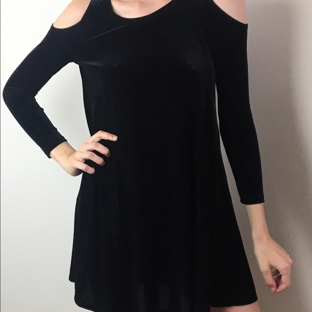 Black Velvet Dress
