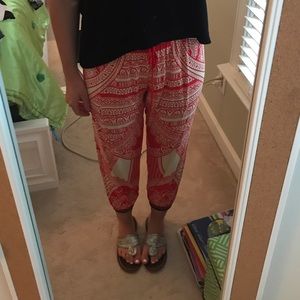 Red Elephant pants