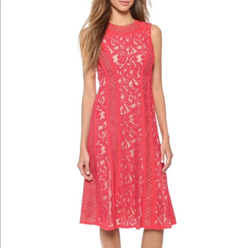 BCBG Max Azria gorgeous red color dress