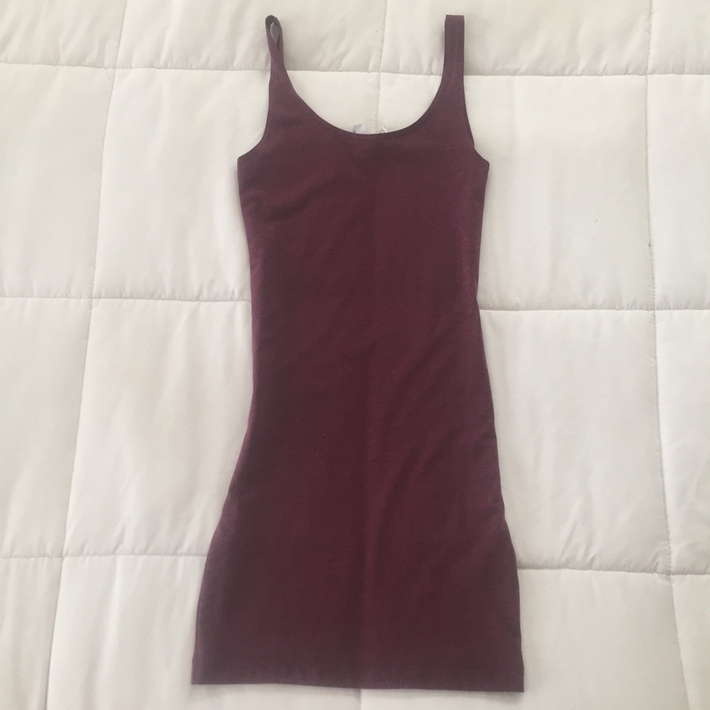 H&M Divided maroon tank top dress