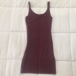 H&M Divided maroon tank top dress
