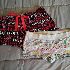 2 Pair of Sleep Shorts