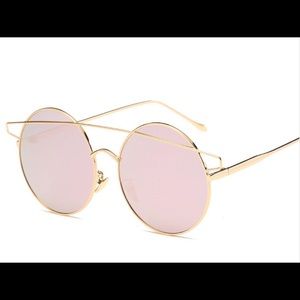 👽NEW WOMEN SUNGLASSES VINTAGE ROUND👽