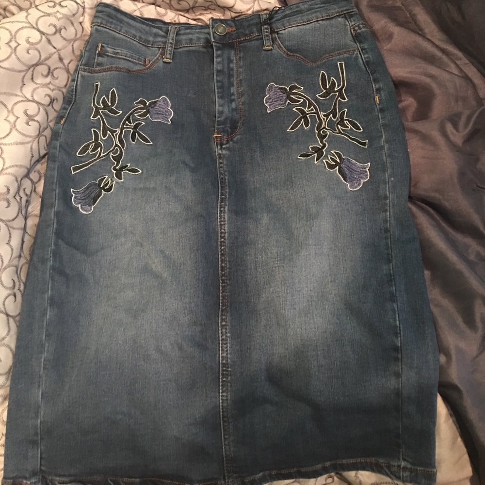 Denim Skirt