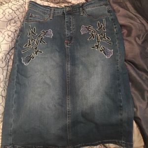 Denim Skirt