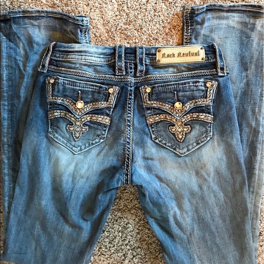 Rock revival jeans