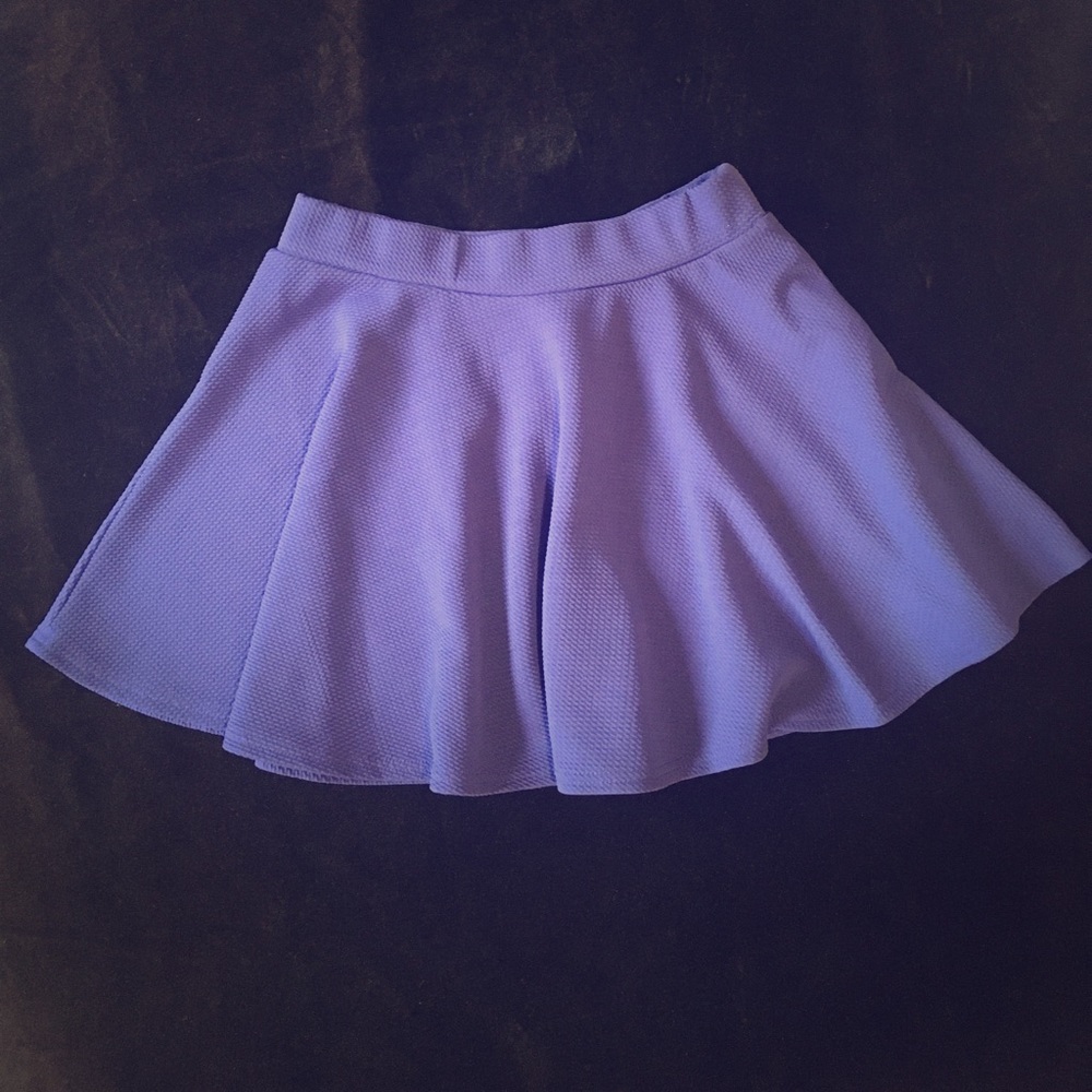 Blue skirt