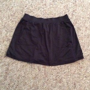 Black Tennis Skirt