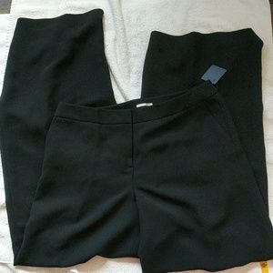 NWT size 12 black wide-leg dress pants