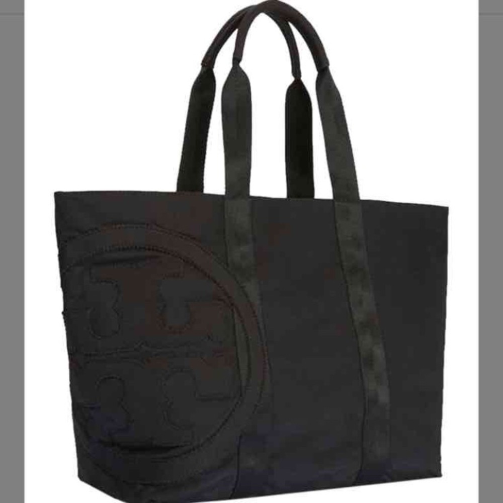 Tory Burch Penn Nylon Tote - Black