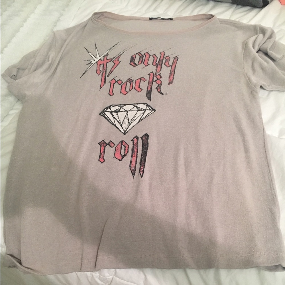 Oversized rocker tshirt