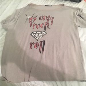 Oversized rocker tshirt