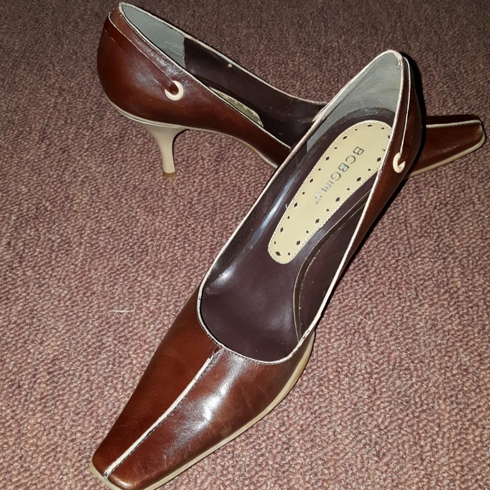 BCBGIRL Extremely Pointly Kitten Heels