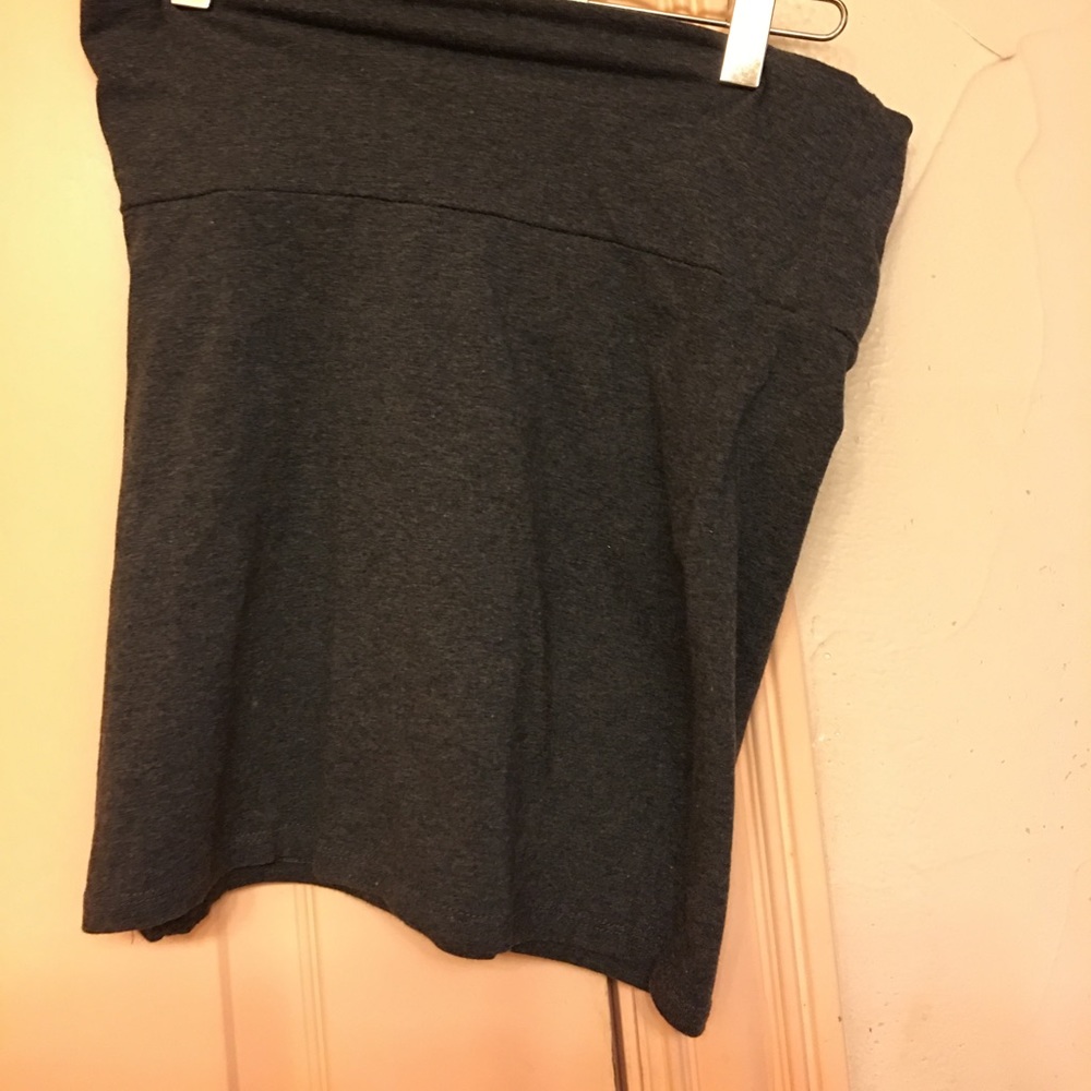 Gray grey skirt