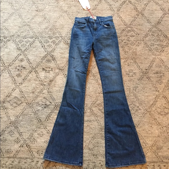 Current/Elliott The High Rise Low Bell Jean. NWT - Picture 3 of 8