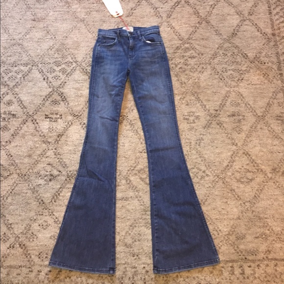 Current/Elliott The High Rise Low Bell Jean. NWT - Picture 4 of 8