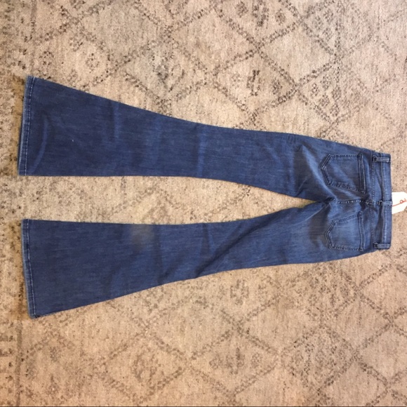 Current/Elliott The High Rise Low Bell Jean. NWT - Picture 6 of 8