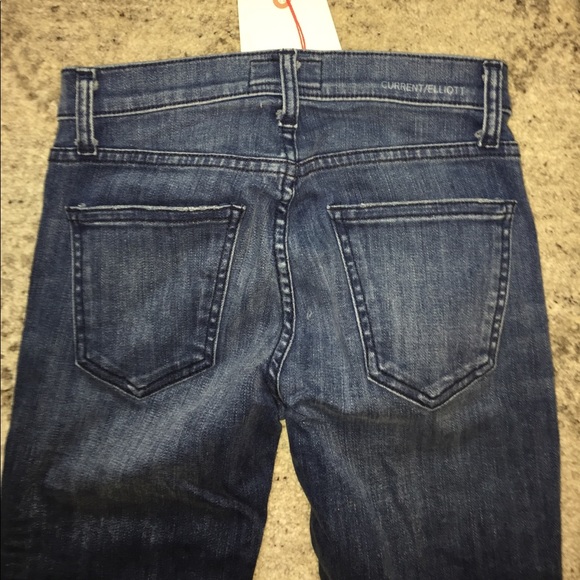 Current/Elliott The High Rise Low Bell Jean. NWT - Picture 7 of 8